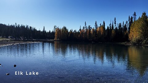 (4K UHD) HIKING HIGHLIGHTS - Elk Lake is a Kayaking Paddler's Delight! | Cascade Lakes Scenic Byway
