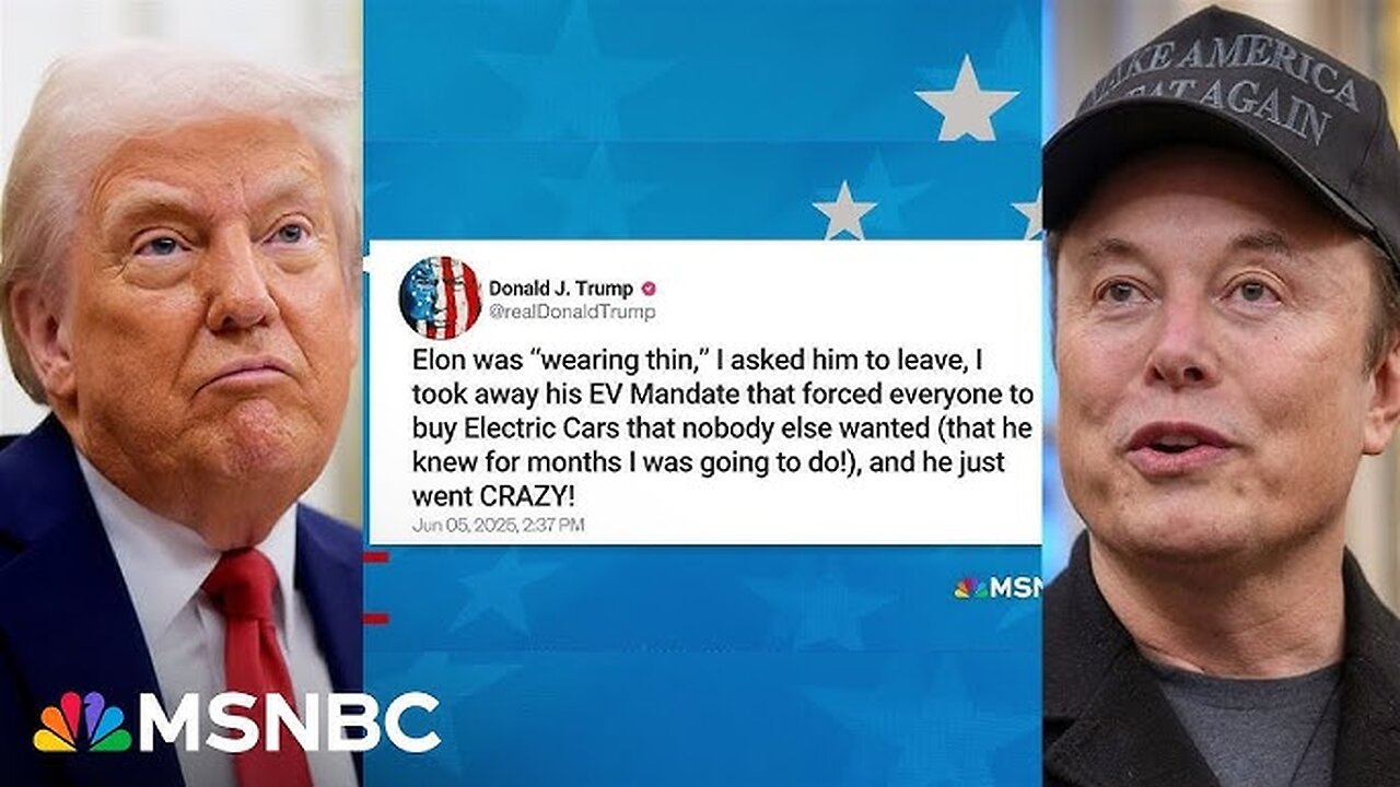 ‘He Just Went CRAZY!’ Trump Says Musk Was ‘Wearing Thin’ — Musk Calls It an ‘Obvious Lie’