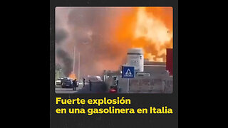 Potente explosión en una gasolinera en Roma deja decenas de heridos