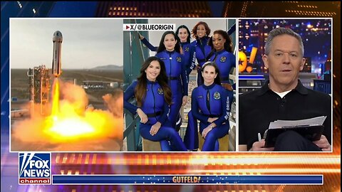 Gutfeld Roasts Katy Perry, Blue Origin Flight