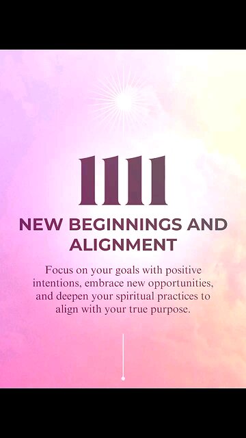 💰 “Angel Number 111 = MONEY, LOVE & NEW BEGINNINGS”