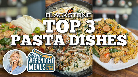 Easy Weeknight Meals: Top 3 Pasta Dishes