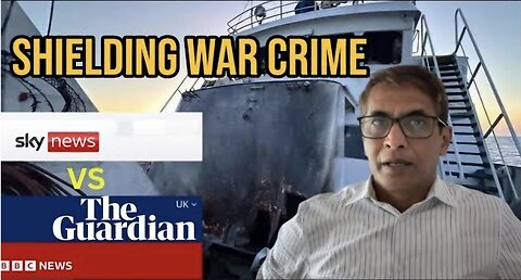 Gaza-bound aid ship bombed, Sky News shames Guardian, BBC with factual reporting
