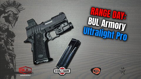 RANGE DAY: BUL Armory Ultralight Pro #edc #stayready #viral #pewpew #trending #styxxproduction