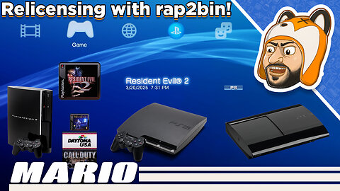 Relicensing PS3 PKG Installs with rap2bin for PS3HEN & Evilnat CFW