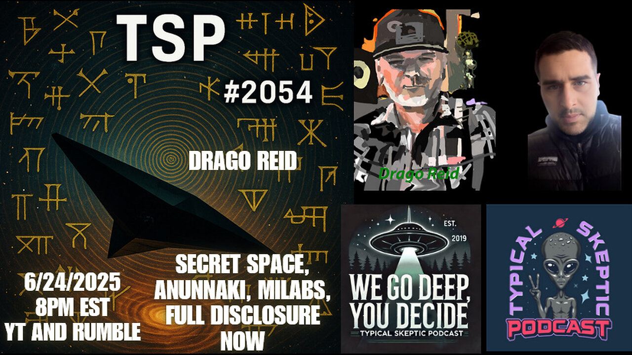 🛸SECRET SPACE, MILITARY ABDUCTIONS, ANUNNAKI & FULL DISCLSOURE NOW - DRAGO REID - 🛸 TSP # 2054