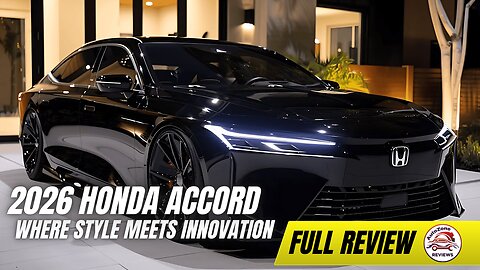 2026 Honda Accord – Where Style Meets Innovation