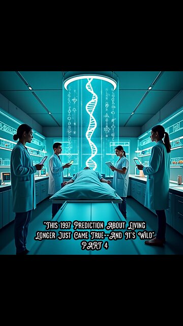 This 1997 Prediction About Living Longer Just Came True--And It's Wild" Part 4
