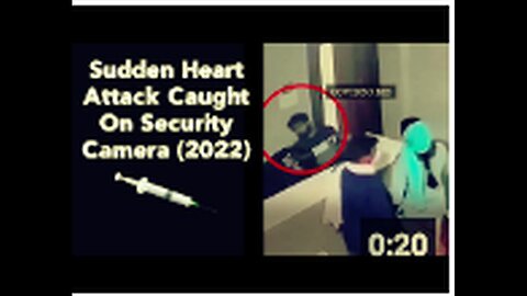 "2022 Security Camera Footage Captures Unexpected Heart Attack"