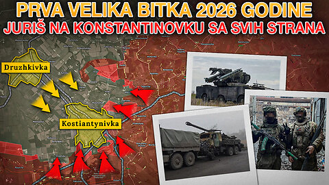 Raspad Odnosa EU-SAD⚔Novi Svjetski Poredak?⚔Opsada Konstantinovke⚔Proboj Harkovskog Fronta.21.1.2026