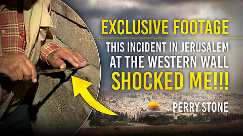 EXCLUSIVE FOOTAGE! - This Incident In Jerusalem At The Western Wall SHOCKED ME!!!