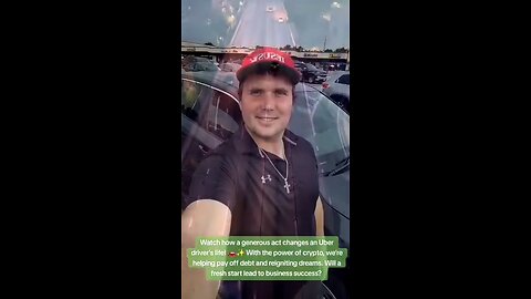 🚗💰Helping Uber Drivers Restart with Crypto! #PayItForward