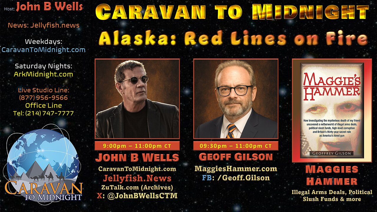 Alaska: Red Lines on Fire - John B Wells LIVE