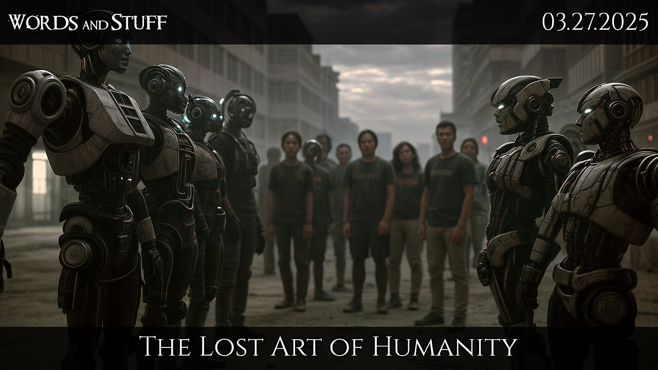The Lost Art of Humanity | Words and Stuff w/ M3thods | 03.27.2025