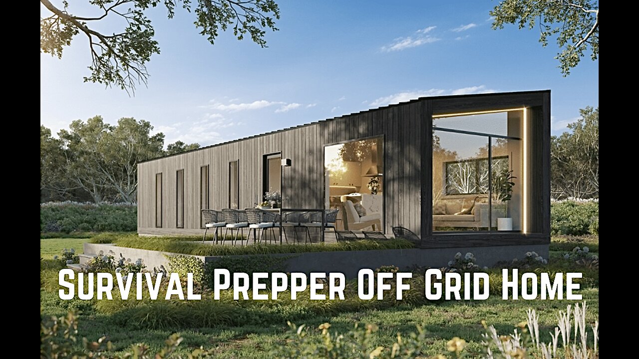 Survival Prepper Off Grid Home