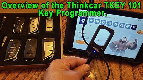 Thinkcar TK 101 Key programmer Overview.
