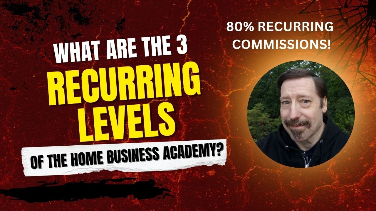 What Are The 3 Recurring Levels of The Home Business Academy?