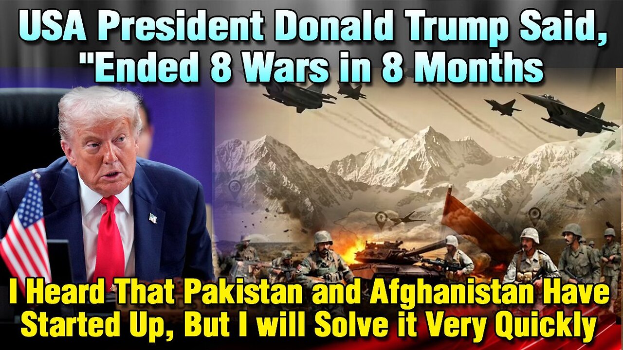 LIVE : 27-10-25 | USA PRESIDENT DONALD TRUMP SAID "ENDED 8 WARS IN 8 MONTHS" IN "ASEAN SUMMIT"