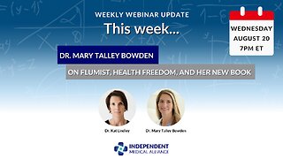Dr. Mary Talley Bowden on FluMist, Health Freedom, and Her New Book