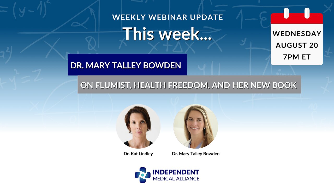 Dr. Mary Talley Bowden on FluMist, Health Freedom, and Her New Book