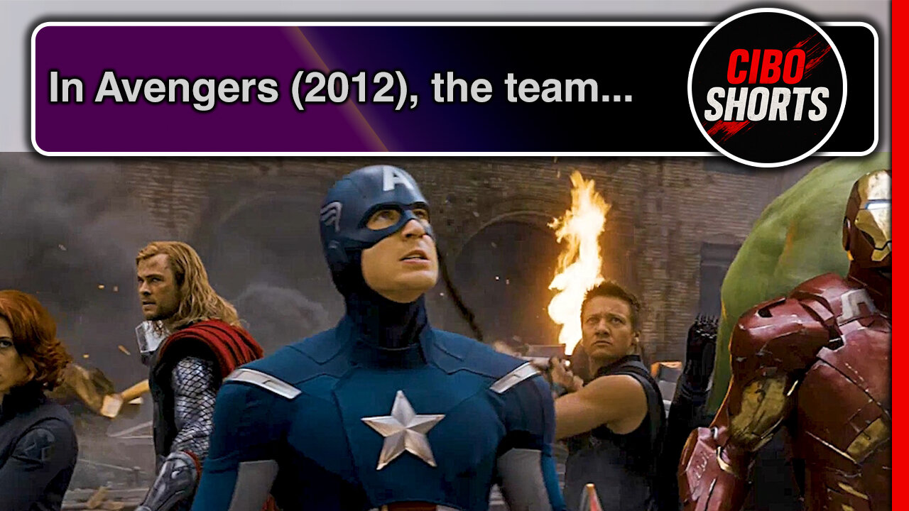 In Avengers (2012), the team finally assembles, does a dramatic camera spin