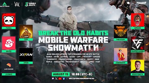 Mobile Warfare Showmatch + Online Career RANKED | DELTA FORCE x UFC 5