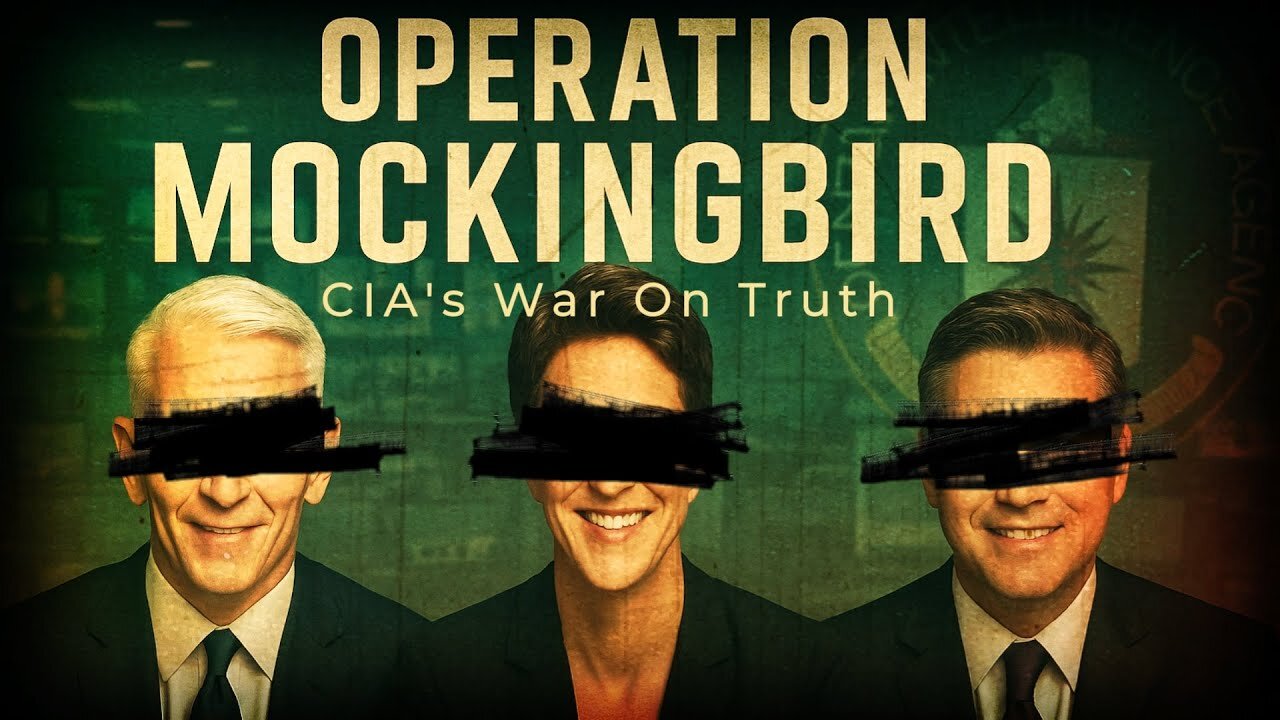 Operation Mockingbird 💥 The CIA lied to you this whole time