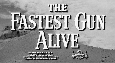 The Fastest Gun Alive (1956)