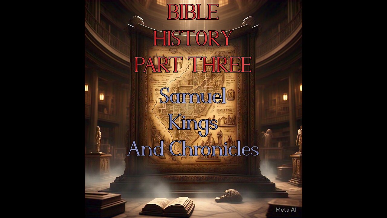 B.B.Y.D.R. - BIBLE HISTORY PART 3- SAMUEL, KINGS AND CHRONICLES