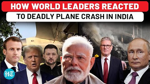 Putin, Trump, Macron, Starmer, Carney, Zelensky React To Air India Plane Crash In India's Ahmedabad