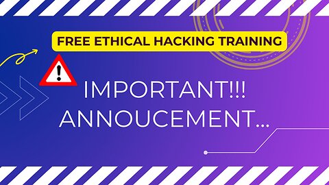 Important Announcement!!!