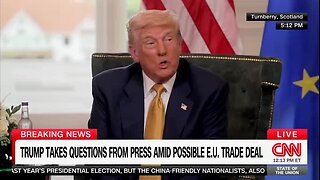 Trump to Europe: We Will Not Allow a Windmill to Be Built in the U.S., the Whole Thing Is a Con Job