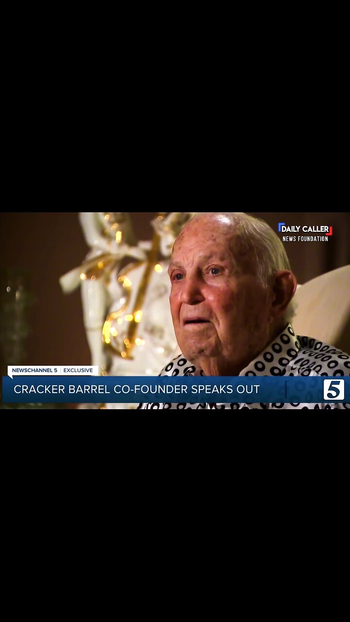 Cracker Barrel’s 93-Year-Old Founder TORCHES CEO Over Woke Rebrand Attempt