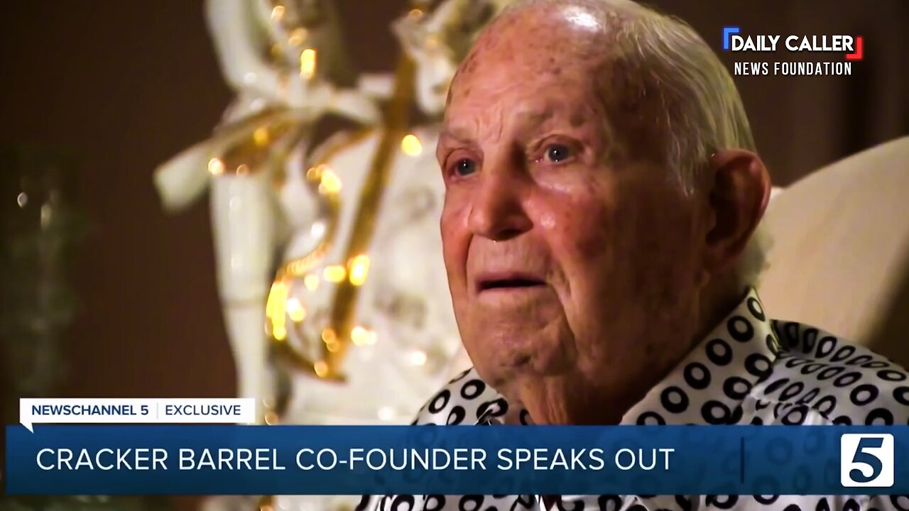 Cracker Barrel’s 93-Year-Old Founder TORCHES CEO Over Woke Rebrand Attempt