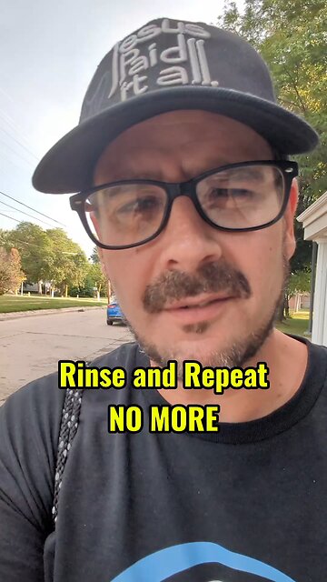 You Don't Have to Rinse and Repeat Anymore. #wilderness to #promiseland #great #movingforward