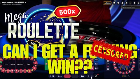 MEGA Roulette session!
