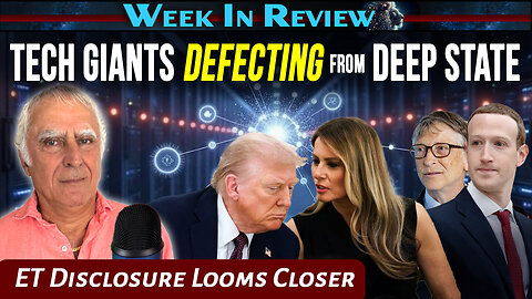 Tech Giants Defecting from Deep State, ET Disclosure Looms Closer