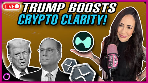 AMAZING Trump BOOSTS Crypto with Clarity Act Push! BlackRock SAVES Bitcoin (NEW XRP Partnership)