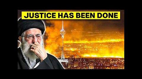 TEHRAN IN FLAMES as Iranian Forces Withdraw—Protesters HIT Iran's Capital with Surprising CLASH