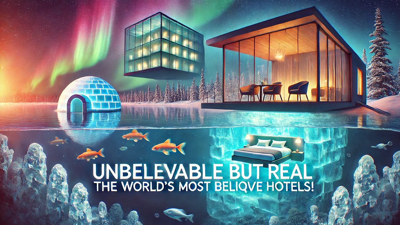 Unbelievable But Real: The World's Most Unique Hotels!