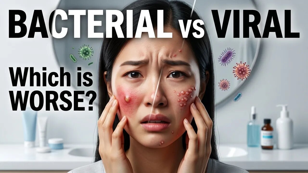 Bacterial vs Viral Skin Infections! Which One Is Worse?