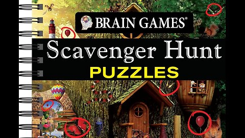 SolvingTogether!! Review BRAIN GAMES - Scavenger Hunt Puzzles