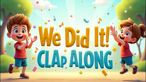 We Did It! | Clap Along Song for Kids | Fun Learning & Action Song