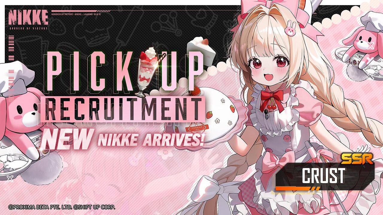 Goddess of VictoryNikke Game play Banner Crust