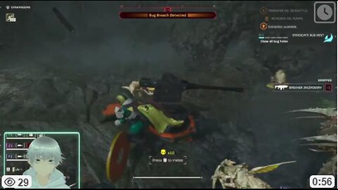 TURRET TLC Scream Therapy in #helldivers2 with @eXo5ILVER #democracy #gaming #vtuber #afrikaner