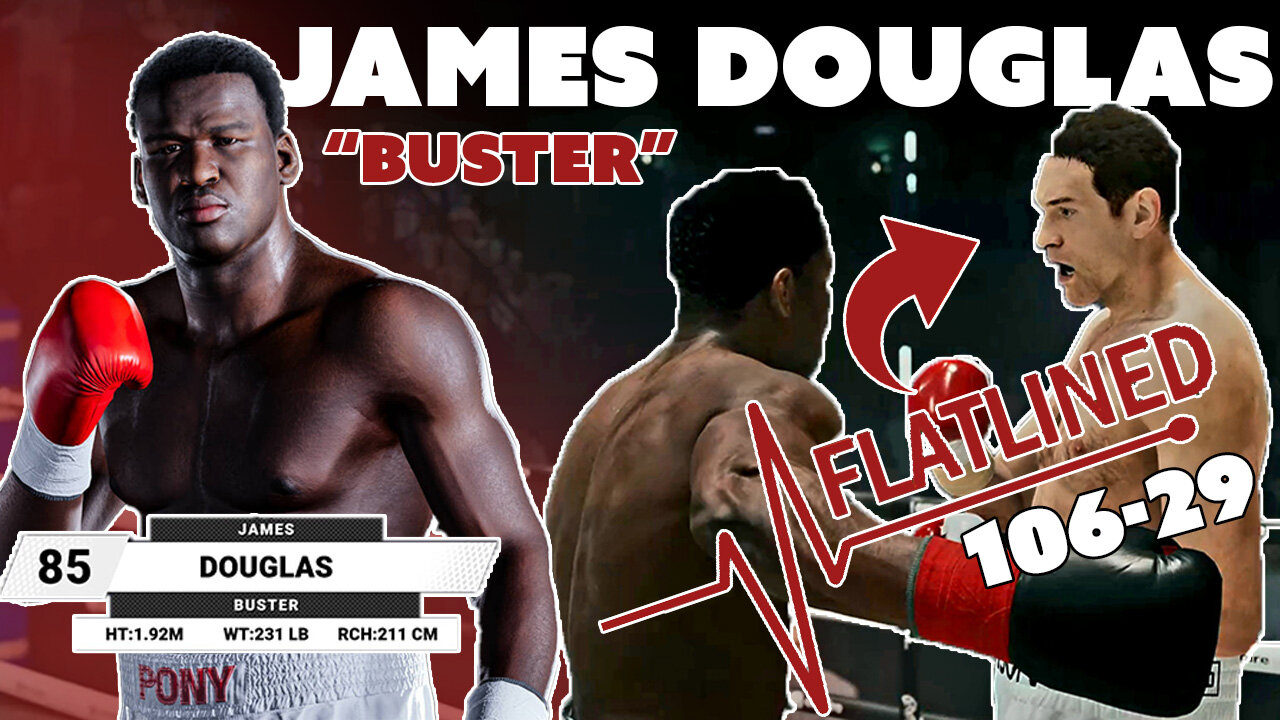 106-29 PLAYER GETS FLATLINED BY "BUSTER" DOUGLAS [UNDISPUTED]