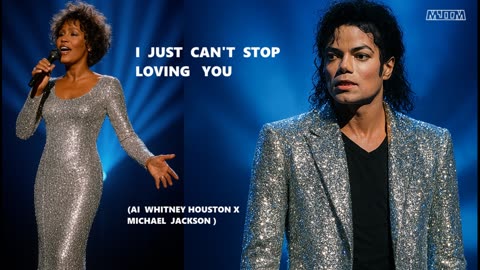Michael Jackson x Whitney Houston-I Just Can't Stop Loving You (AI Cover Song)