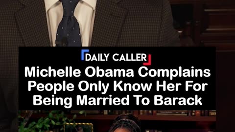 Michelle Obama Complains People Only See “Barack’s Wife”
