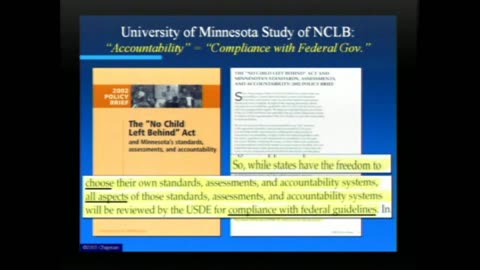 Education for Sustainable Tyranny (Michael Chapman) Part 2