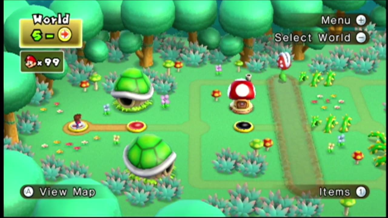 Battle on the Airship... Old Let's Play New Super Mario Bros. Wii (Wii) - World 4 - #09 w/The Boys